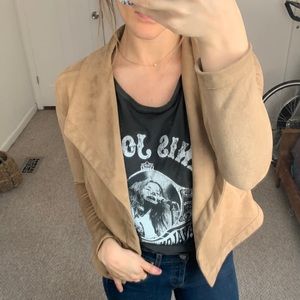 CHASER Suede Jacket NWT